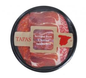 Spanische Tapas-Platte 3-fach 58099