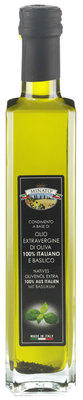 Minato - Aromatisiertes Natives Olivenöl Extra mit Basilikum